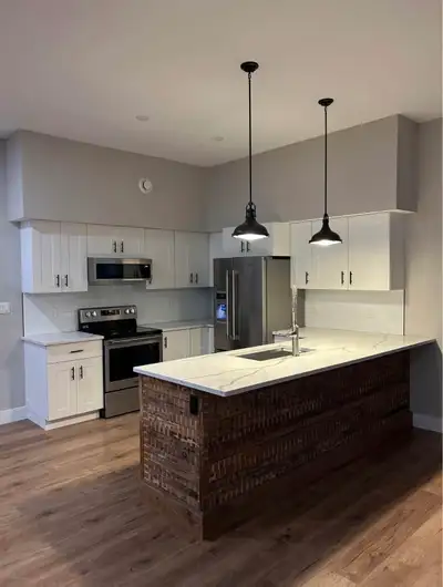 Spacious and bright, newer construction 2 bedroom 2 bathroom downtown Port Elgin available. Steps to...