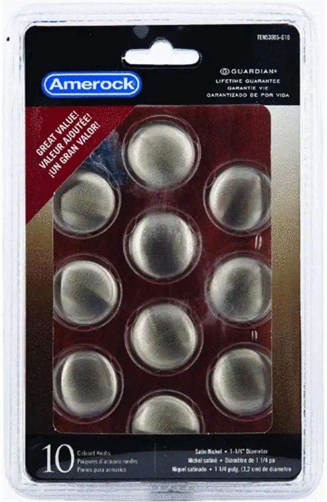 New Satin Nickel 1-1/4 cabinet knobs65187288699521121