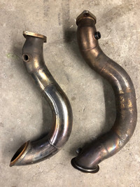 Macht Schnell 3 inch down pipes 335i n54