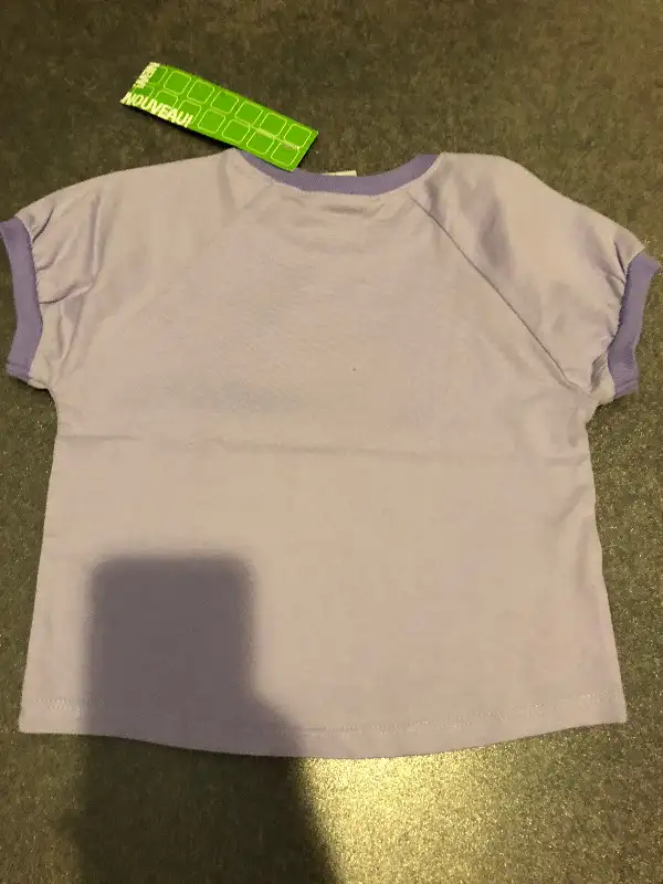Brand New Purple Flower T-shirt - NWT - 3X - NWT62864744165890123