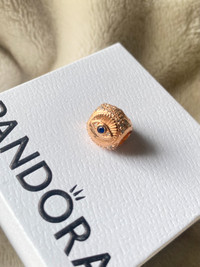 Pandora Evil Eye Charm Rose Gold Brand New