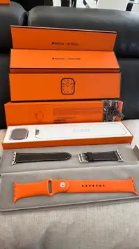 Authentic Apple Watch Hermes Series 7 Stainless Steel