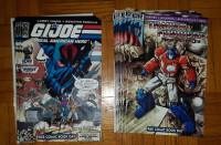 IDW FCBD GI Joe 155 1/2 and Transformers 88.5 comic
