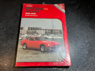 1970-1978 Datsun Z-Car S30 Shop Manual 240Z 260Z 280Z L24 L26, View more