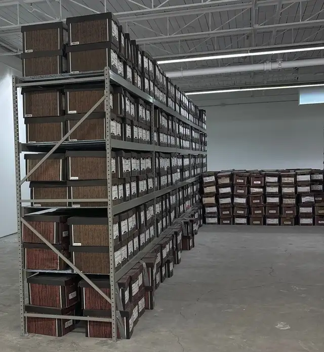 FILE STORAGE SHELVING, ARCHIVE RECORDS SHELVING, BANKERS BOXES. in Storage & Organization in Kitchener / Waterloo - Image 5