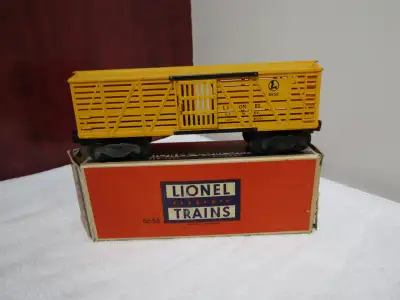 TRAIN LIONEL WAGON STOCK CAR NO 6656, View more