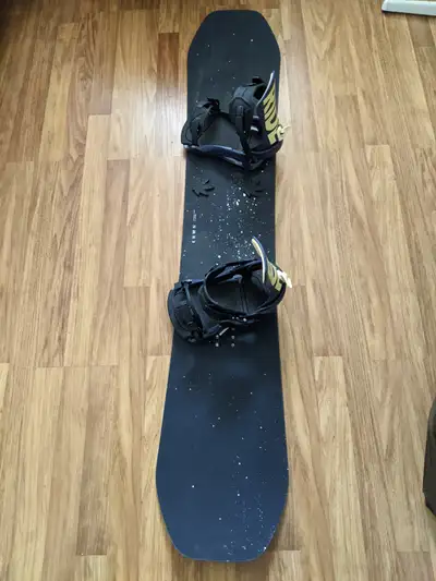 Snowboard and Bindings, View more