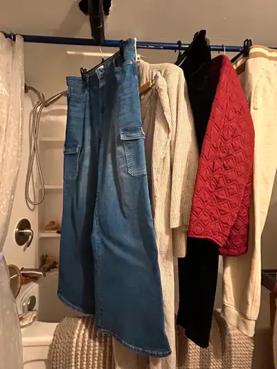 SEEALLADS NOT ALL SHOWN Added another wide leg denim in light seen here is the dark one 2 new Vans n...