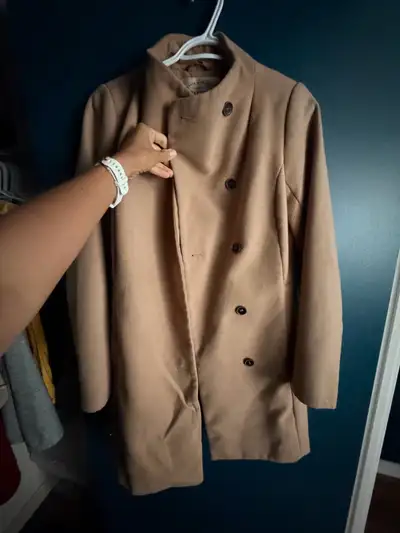 Pull&Bear Camel Coat – Size M – Great Condition, View more