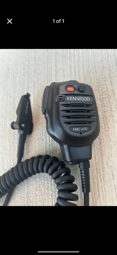 Kenwood KMC 41D Radio Mic, View more