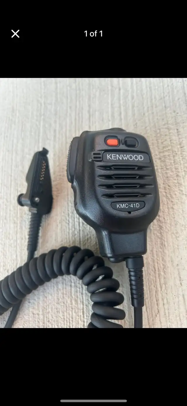 Kenwood KMC 41D Radio Mic in General Electronics in Oshawa / Durham Region - Image 2