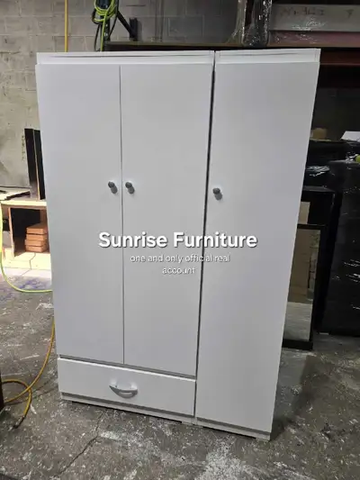 3 door wooden wardrobe new wardrobe cupboard cabinet closet, View more