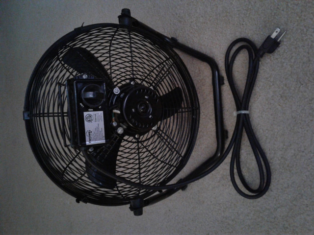 METAL FLOOR FAN/AIR CIRCULATOR (NEW) in Indoor Lighting & Fans in London - Image 2