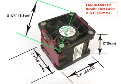HP 60mm Hot Plug Server FANS ▌$5ea, View more