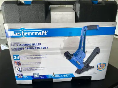 Mastercraft 3 in 1 flooring nailer, View more