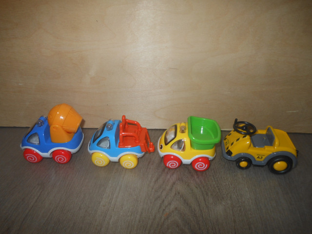 construction little car toys 4 pcs dans Jouets et jeux  à Ville de Montréal - Image 3