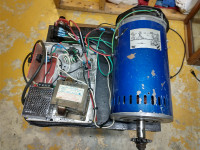 4 HP DC Motor and Controller