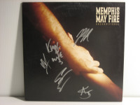 MEMPHIS MAY FIRE UNCONDITIONAL SIGNED LP VINYL RECORD ALBUM