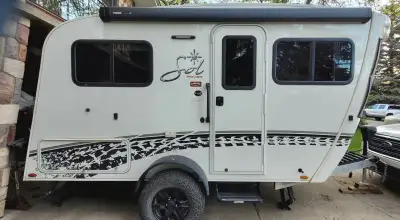 For sale, but I’m open to trades for certain vehicles: a beautiful 2022 inTech Sol Eclipse travel tr...