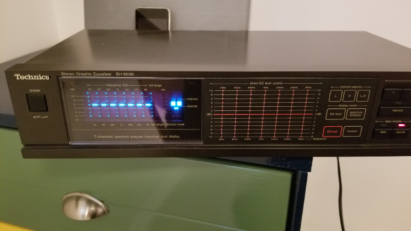 Stereo Graphic Equalizer, used for sale  
