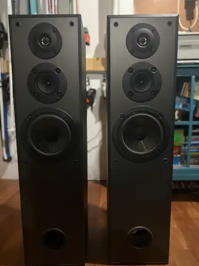 Sony floorstanding speakers, View more