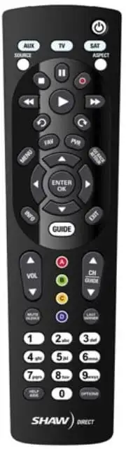 Shaw Direct IRC600 Universal Remote Control, View more