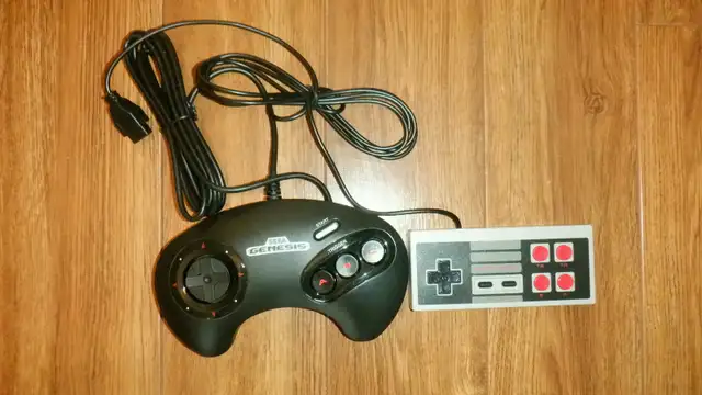 Accessoire de Wii U + Sega genessis mini (manette, cable, etc) in Nintendo Wii U in Laval / North Shore - Image 3
