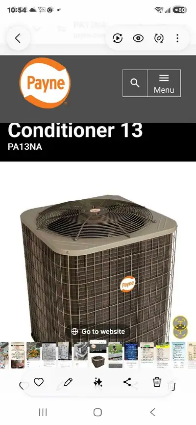 Payne Air Conditioner 13, View more