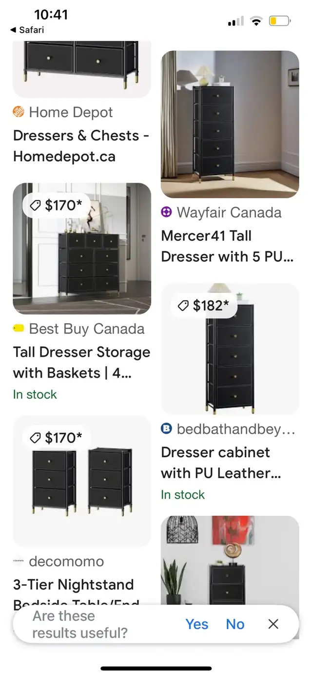 Drawer Dresser cabinet, Tall Dresser w/ PU Leather Front Drawers in Dressers & Wardrobes in Markham / York Region - Image 11