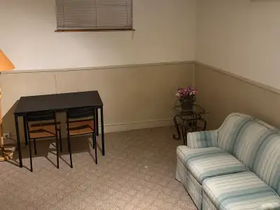 1 BR basement for rent