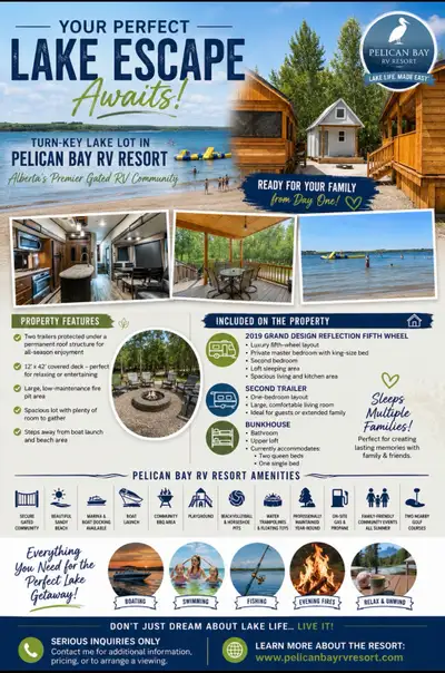 Lac Sante Pelican Bay Lake lot, View more
