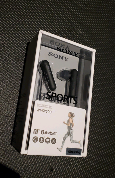 Sony In Ear Bluetooth Headphones with Mic
WI-SP500, View more