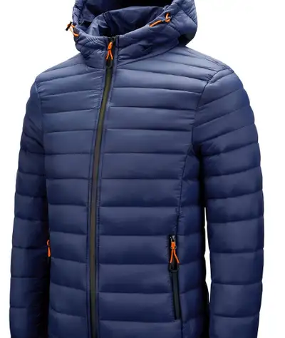 Men’s Hooded/ Puffer Jacket! Size M, View more