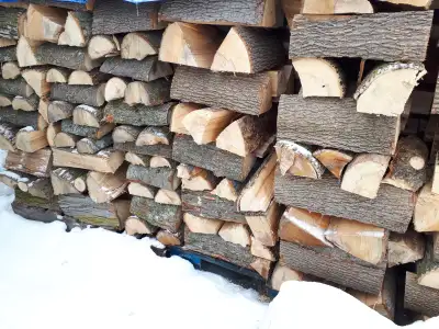 SEASONED HARDWOOD FIREWOOD READY TO BURN, View more