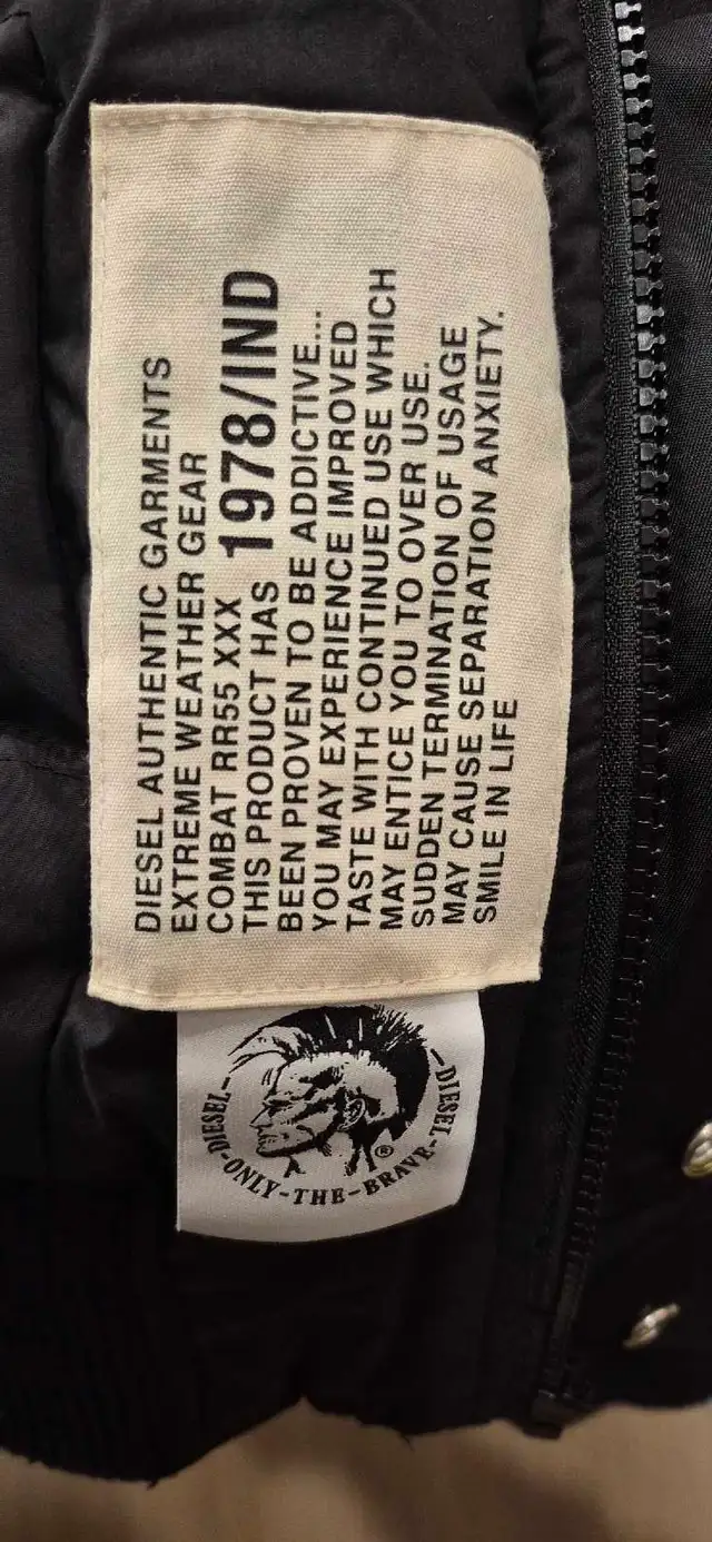 Diesel Jacket xl Excellent in Men's in Edmonton - Image 7