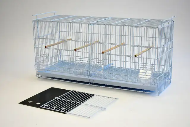 30" STACKED FINCH CANARY BREEDING CAGE (SET OF OF 4 CAGES) in Birds for Rehoming in Mississauga / Peel Region - Image 5