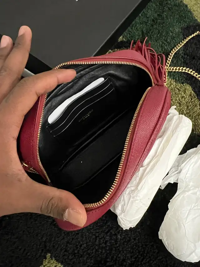 YSL Mini Lou leather bag $1650 IG: @SoleWorldWideHype in Women's - Bags & Wallets in City of Toronto - Image 8