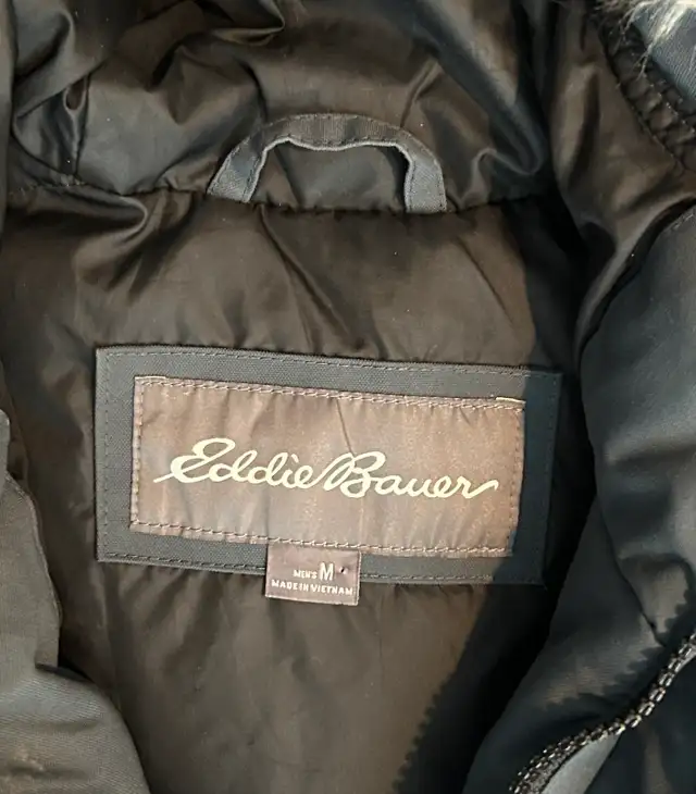 Eddie Bauer men’s medium winter down coat bomber style | Men's | City ...