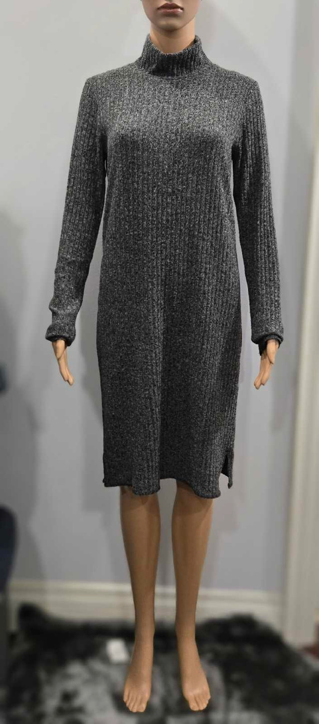 Aritzia Wilfred Free Mariel Dress + Cashmere Poncho  Size L/M/S in Women's - Dresses & Skirts in City of Toronto - Image 4