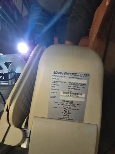 Acorn Superglide 120 Stairlift for sale, View more
