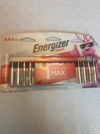 New Package of Energizer AAA Batteries