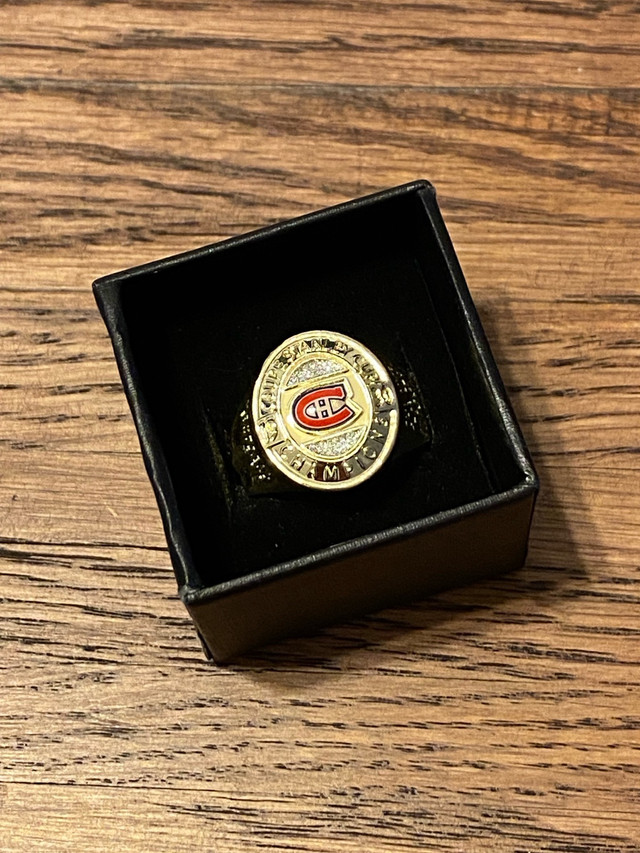 Molson Canadian Stanley Cup Replica Rings in Arts & Collectibles in Calgary