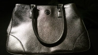 Silver Tory Burch Hand Bag - Authentic & LIKE NEW