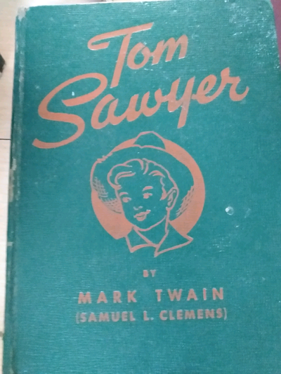 Tom Sawyer 1944 old book, View more