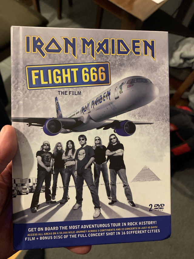 Dvd Iron Maiden Flight 666 dans CD, DVD et Blu-ray  à Ville de Montréal