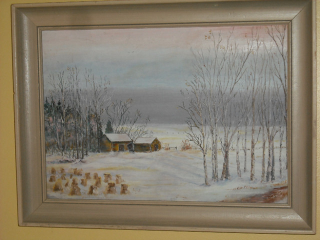 winter at prairies in Arts & Collectibles in Gatineau - Image 3