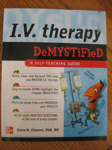 I.V. Therapy Text in Textbooks in Delta/Surrey/Langley