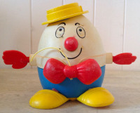Vintage 1960. Collection Jeu ancien Fisher Price Humpty Dumpty