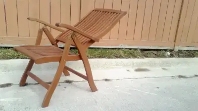 TEAK PATIO FURNITURE, View more