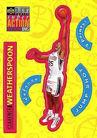 1996-97Collector's Choice Super Action Stick#S20 C. Weatherspoon